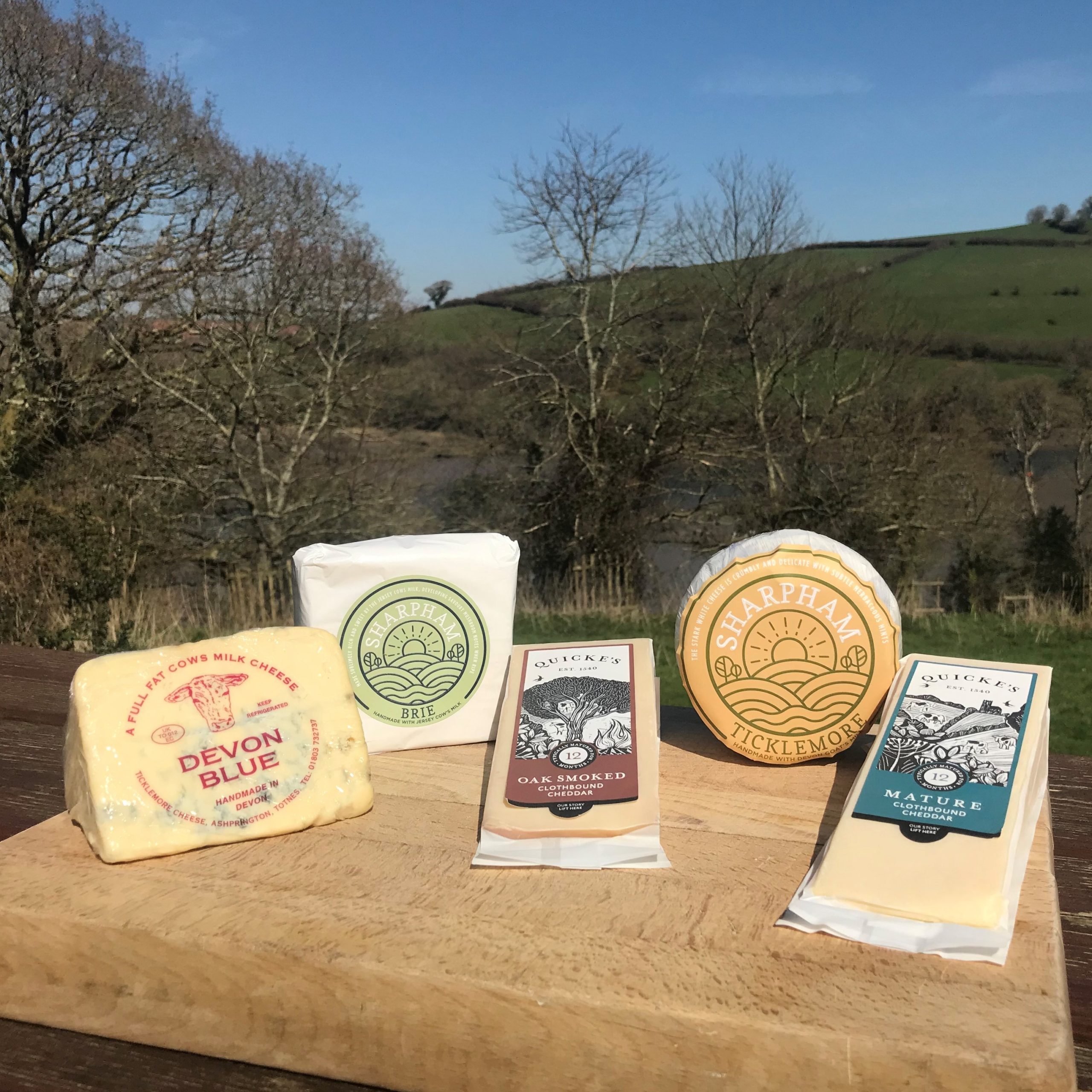 The Essential Devon Cheese Board the best of Devon to your door